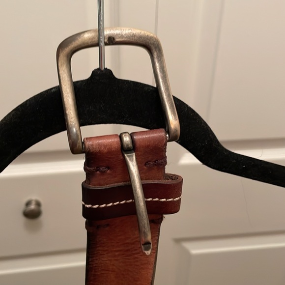 American Eagle Men’s Leather Brown Belt - Picture 3 of 3